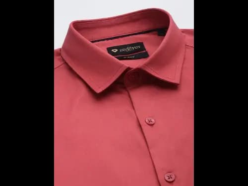 Men Classic Slim Fit Opaque Formal Shirt (2)