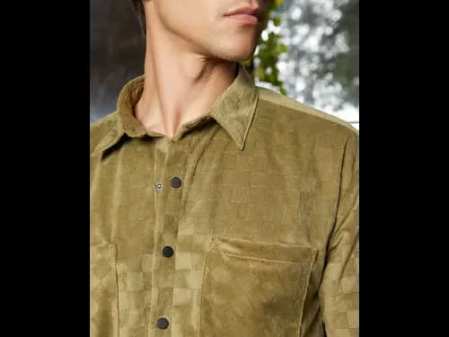 Men Checked Regular Fit Shirt (3)