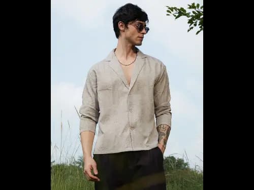 Men Oversized Fit Shirt