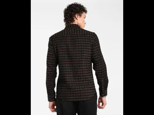Men Checks Regular Fit Shirt (4)