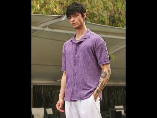 Men Oversized Fit Shirt