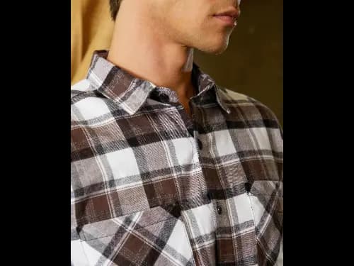 Men Checks Regular Fit Shirt (2)