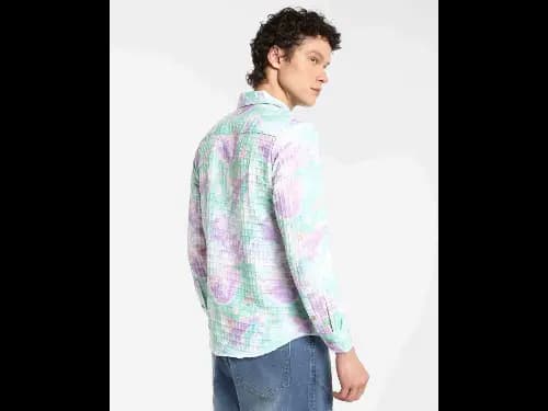 Tie & Dye Regular Fit Shirt (4)