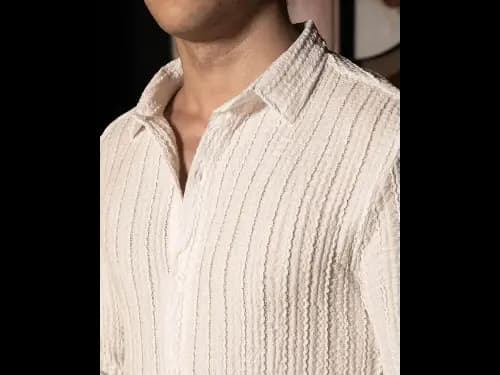 Men Embroidered Regular Fit Shirt (3)
