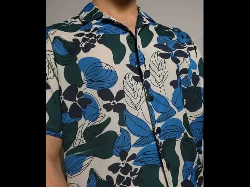 Men Printed Regular Fit Shirt (2)