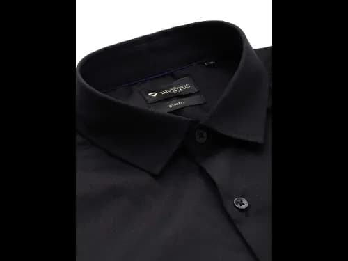 Men Classic Slim Fit Opaque Formal Shirt (2)