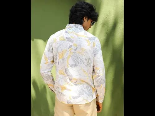 Men Printed Regular Fit Shirt (2)
