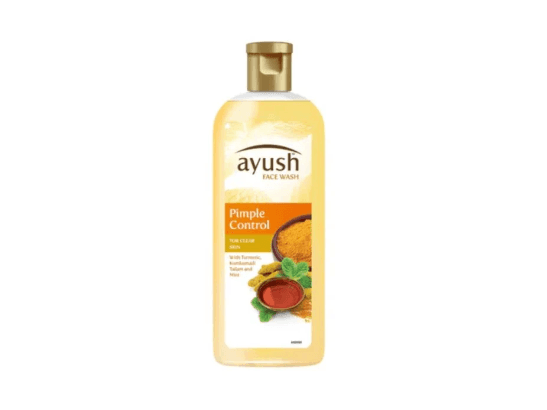 Ayush Turmeric Facewash 100ml - The Ayush anti pimple turmeric face wash is formulated with long standing ayurvedic wisdom.