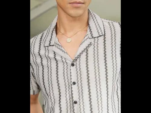 Men Striped Regular Fit Shirt (2)