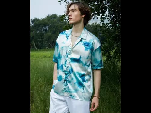 Men Graphic Oversized Fit Shirt (2)