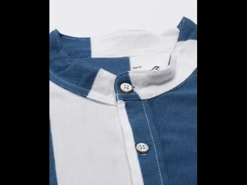 Striped Short-Sleeve Shirt (4)