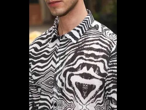 Men Graphic Regular Fit Shirt (2)