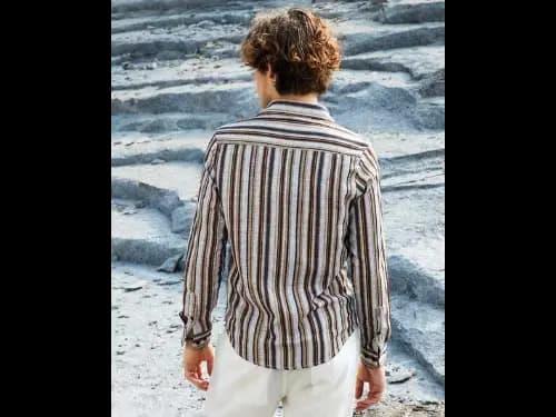 Men Stripes Regular Fit Shirt (4)