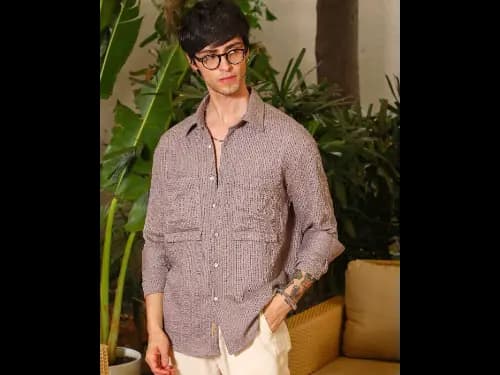 Men Oversized Fit Shirt