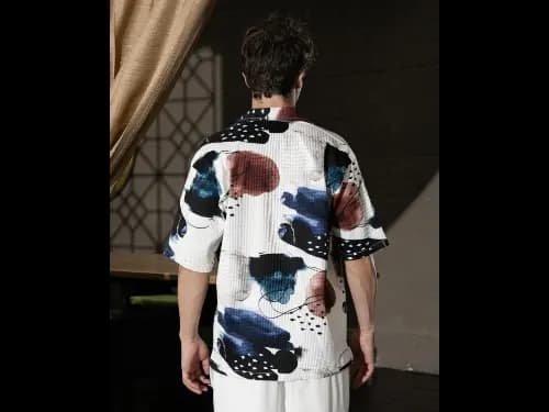 Men Printed Oversized Fit Shirt (3)