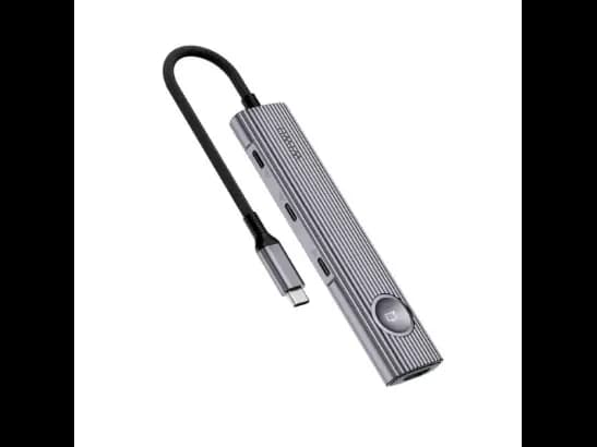 Wiwu WI-HB001 Traveling Series 8 In 1 Docking Station with 6 Month Warranty