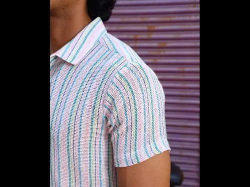 Men Striped Regular Fit Shirt (2)