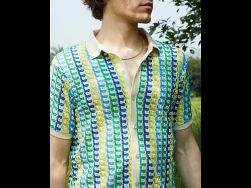 Men Stripes Regular Fit Shirt (3)