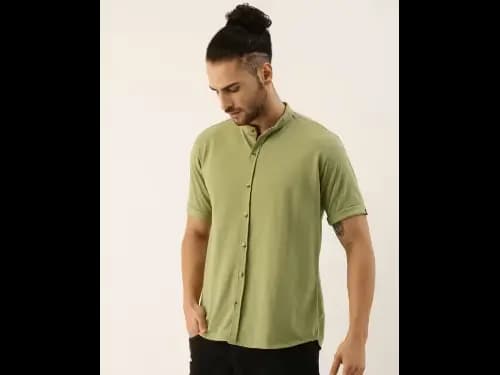 Solid Regular Fit Shirt (2)