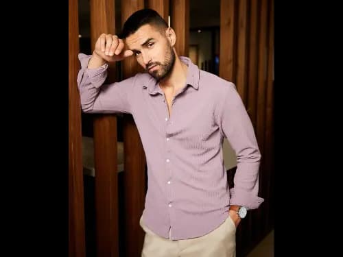 Men Striped Regular Fit Shirt