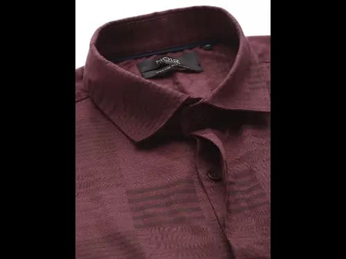 Checked Pure Cotton Formal Shirt (2)