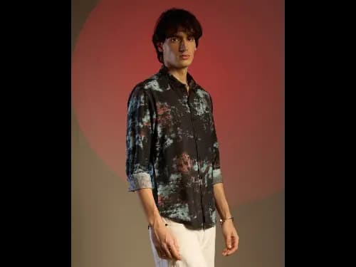 Mens Graphic Regular Fit Shirt