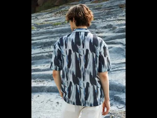 Men Graphic Oversized Fit Shirt (3)