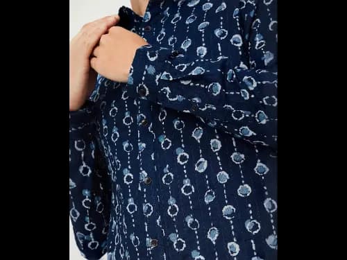 Men Regular Fit Short Kurta (3)