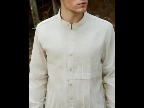 Men Stripes Regular Fit Shirt (2)