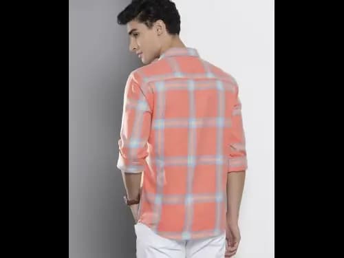 Checked Shirt with Patch Pocket (2)