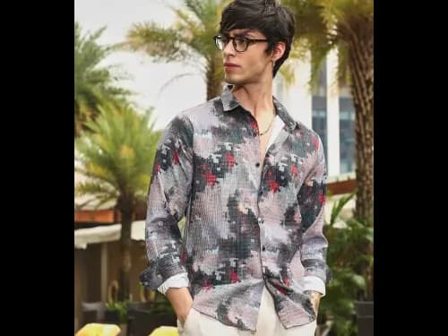 Men Graphic Regular Fit Shirt (2)