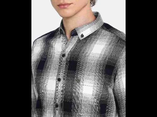Checks Regular Fit Shirt Man (3)