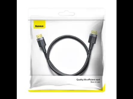 Baseus 1M 4K Cafule HDMI Cable Black – CADKLF-E01 – 6 Months Warranty (3)