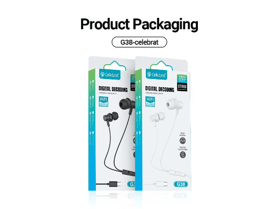 Celebrat G38 High-Fidelity Wired Headset, With A New Design Concept, Unique Acoustic Design And Excellent Sound Insulation Performance (3)