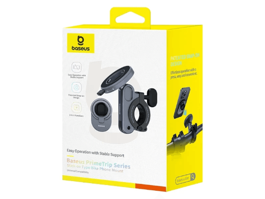 Baseus PrimeTrip Series Stick-on Type Bike Phone Mount - C40569001121-00 (7)