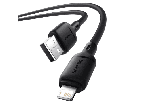Baseus Silky Series 2 Meter USB to Lightning 2.4A Fast Charging Cable - P10377702113-01 (3)