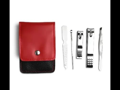 5pcs MANICURE SET WITH TRAVEL POUCH