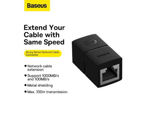 Baseus 1PC Pack AirJoy Series Network Cable Connector - B00131100111-01 (5)