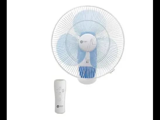 Orient 16 Wall Fan 49 With Remote - White