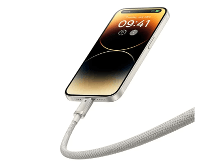 Baseus Titanium Alloy 1 Meter USB to Lightning 2.4A Fast Charging Cable - P10378102G21-01 (3)