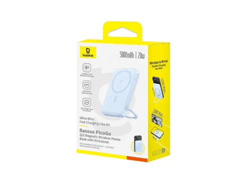 Baseus PicoGo Qi2 5000mAh 20W Magnetic Power Bank with Rotatable Stand - P10076800313-00 (4)