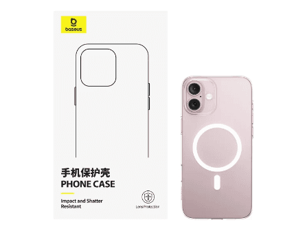 Baseus iPhone 16 Plus Crystal Series Magnetic Phone Case – Clear - P60114408201-02 (2)