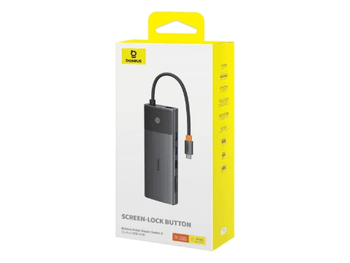 Baseus Metal Gleam Series II 11-in-1 USB HUB Docking-  B00061801123-00 (6)