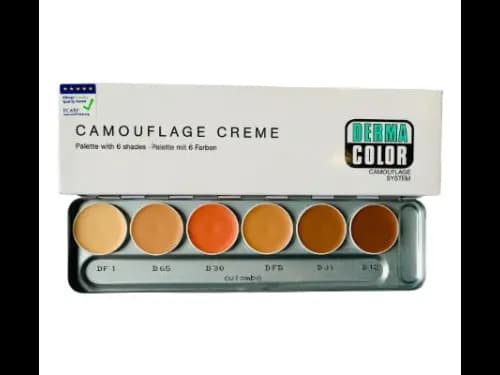 DERMACOLOR CAMOUFLAGE CREME PALETTE 6 COLORS