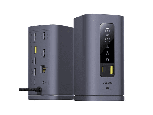 Baseus Spacemate Series 11-in-1 (MAC) Three Screen Docking Station - B00568101813-01 (4)
