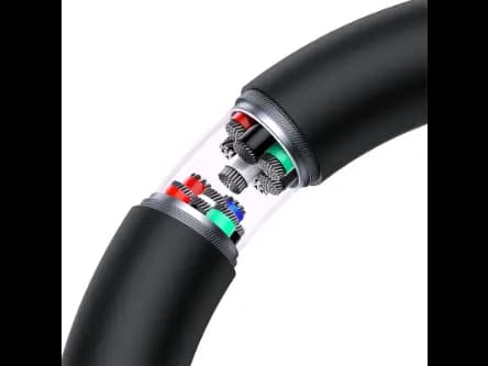 Baseus New Pudding Series 1.5Meter 100W Type-C to Dual Type-C Fast Charging Cable - P10377701111-00 (4)