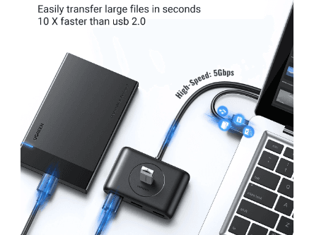 UGREEN USB 3.0 Hub – CR113 - 20290 (2)