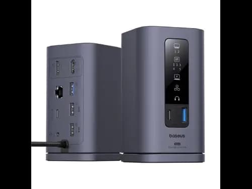 Baseus Spacemate Series 10-in-1 Dual Screen Docking Station (Windows, MacOS, Android, Chrome OS) - B00568102813-00 (5)