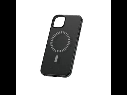 Baseus Fauxther Series for iP 15 Plus, Magnetic Phone Design Protective Magnetic Phone Case Cluster Black – P60157305113-02