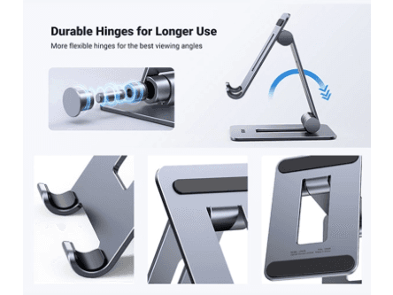 UGREEN Desktop Foldable Multi-Angle Phone Stand – LP678 - 15608 (3)